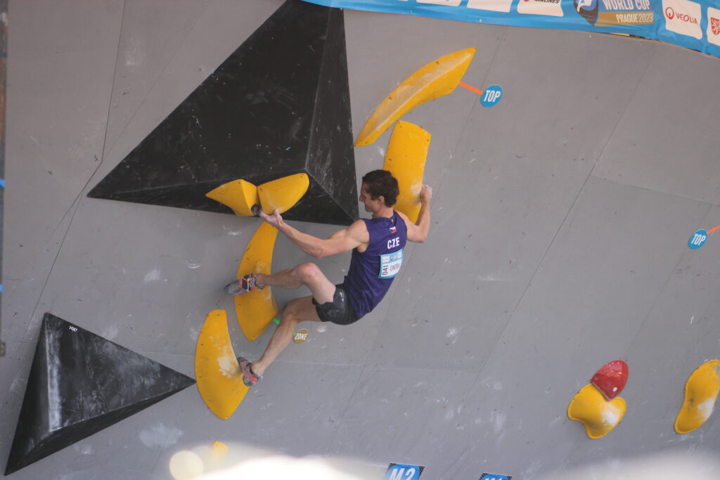 cvičení pro lezce, Adam Ondra, IFSC Praha