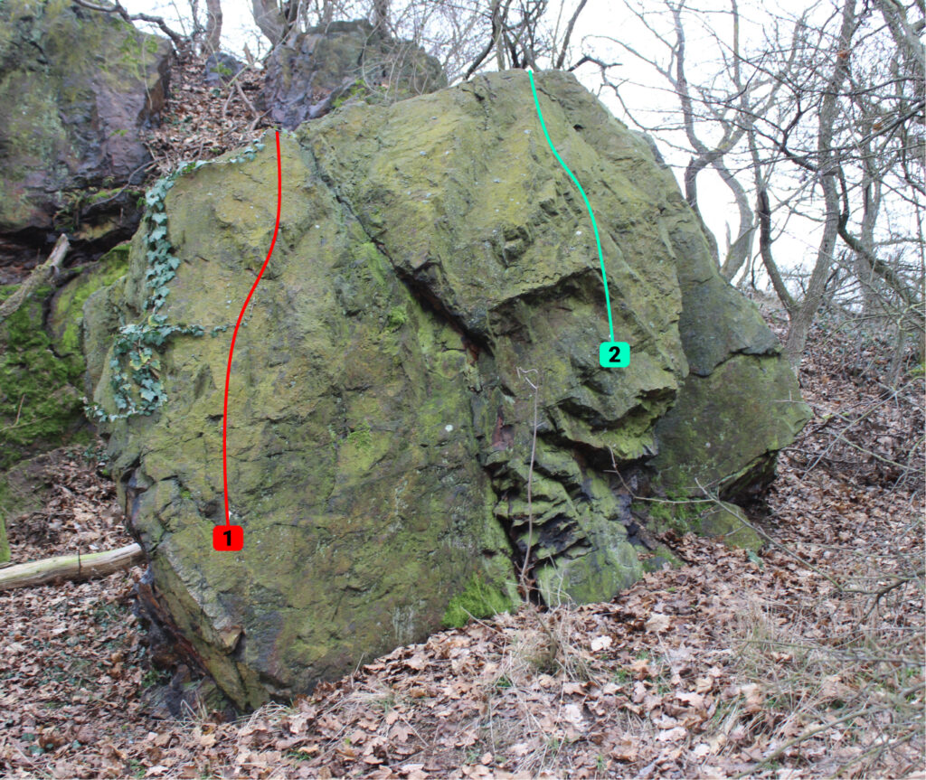 VARP, TOPO, Divoká Šárka, Nebušická stěna, boulder