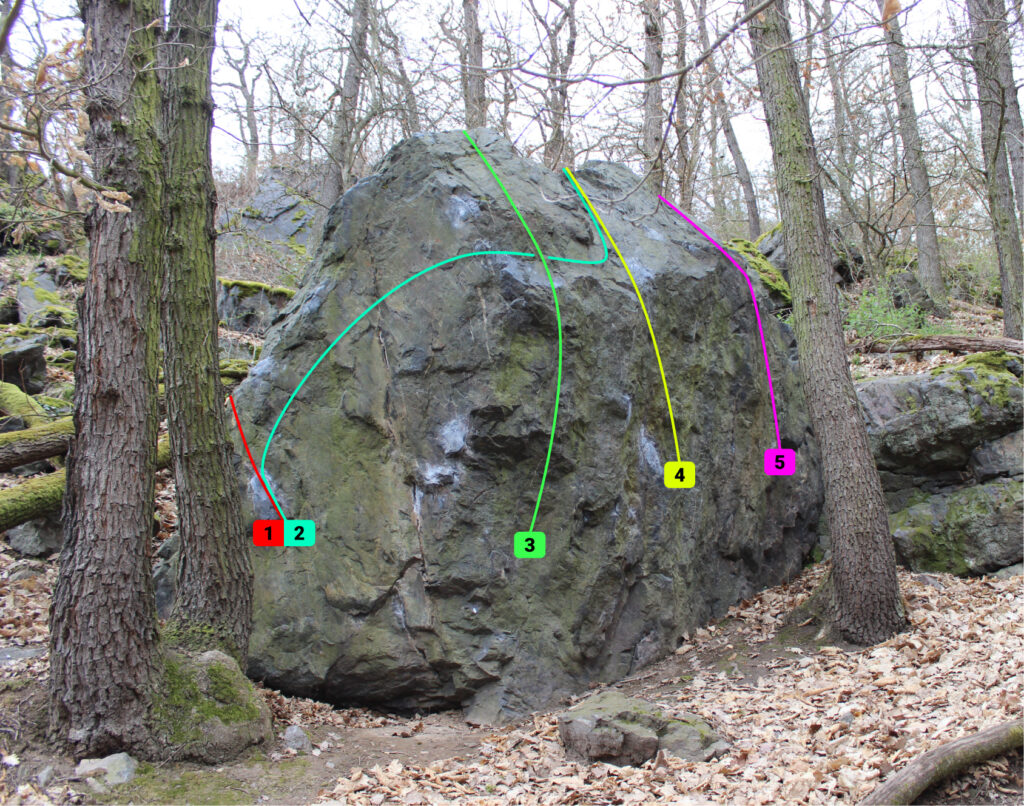 Divoká Šárka, Boulder, VARP, Skalky pod Nebušicemi