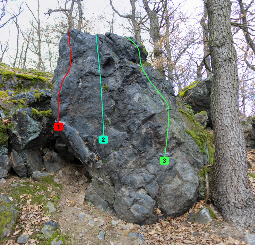 Divoká Šárka, Boulder, VARP, Skalky pod Nebušicemi