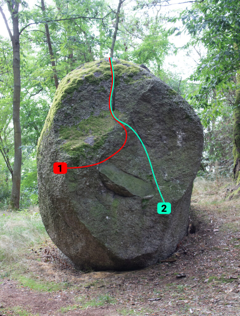 Klepec, boulder, Zepředu, Šplícharův kočár