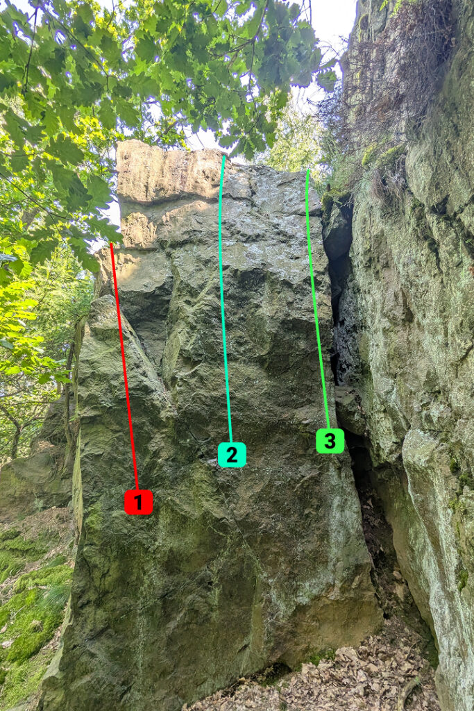Sv. Kóta, Kozí hřbety, bouldering, VARP