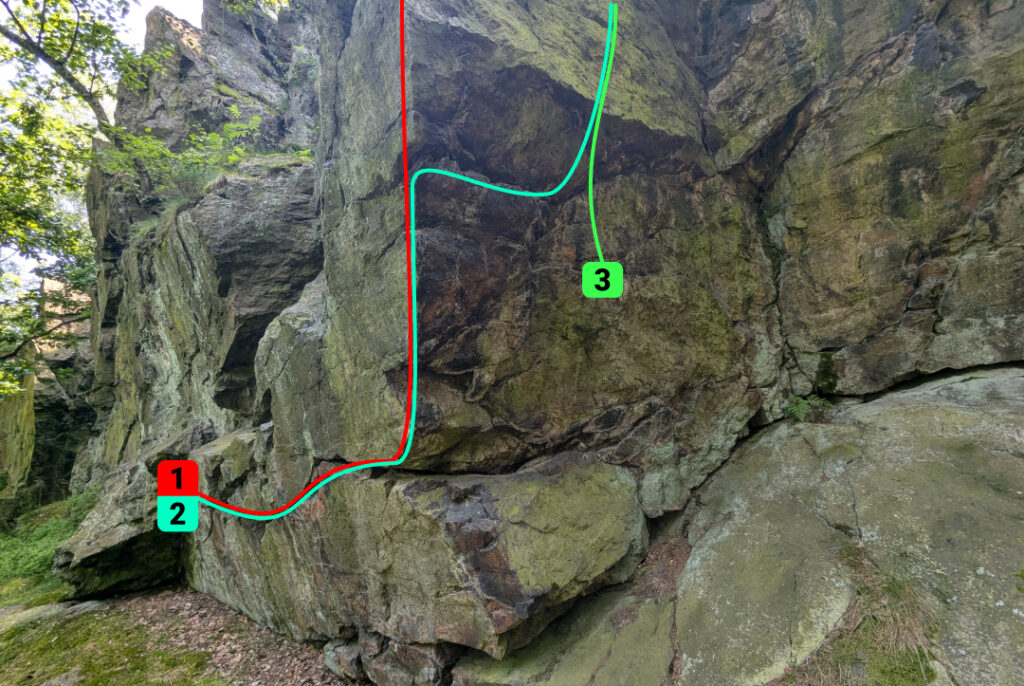 Sv. Kóta, Kozí hřbety, bouldering, VARP