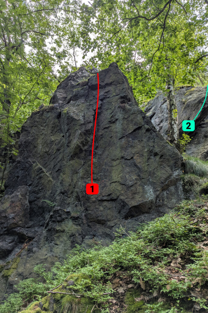 Sv. Kóta, Kozí hřbety, bouldering, VARP