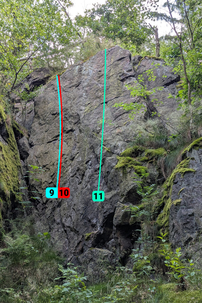 Sv. Kóta, Kozí hřbety, bouldering, VARP
