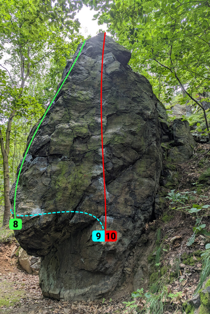 Sv. Kóta, Kozí hřbety, bouldering, VARP