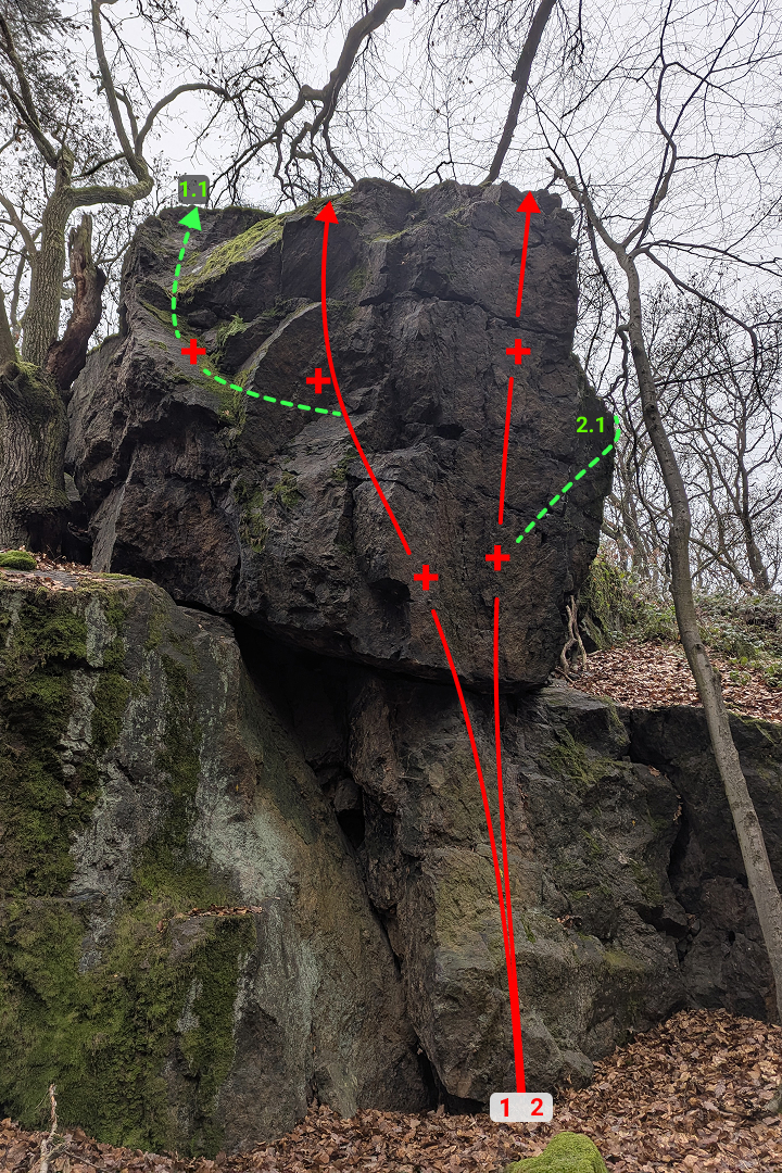 Skála s novým jištěním