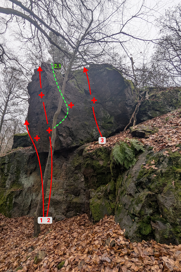 Skála s novým jištěním