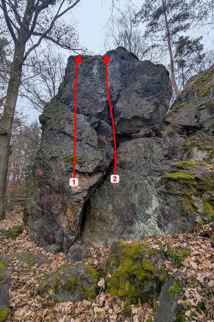Levá skalka